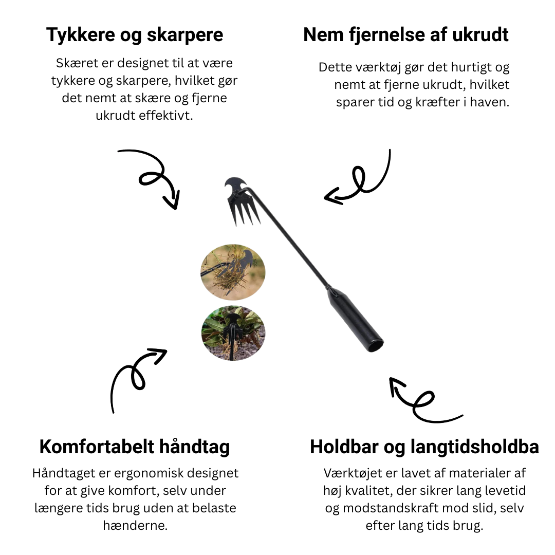 SAKER® Haveredskab til udtrækning af ukrudt