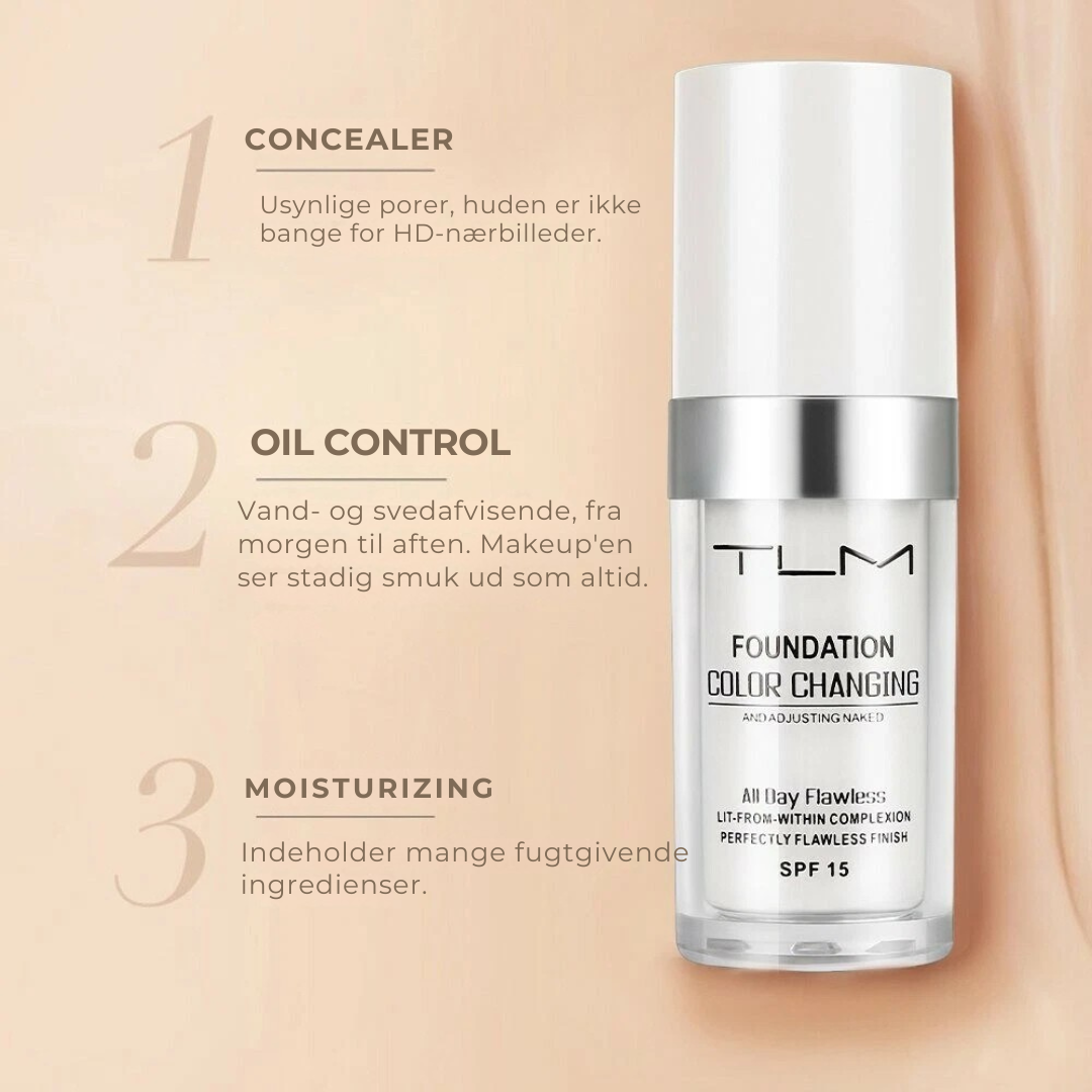 TLM Magic™ | Beste fargeendrene foundation for moden hud