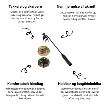 SAKER® Haveredskab til udtrækning af ukrudt